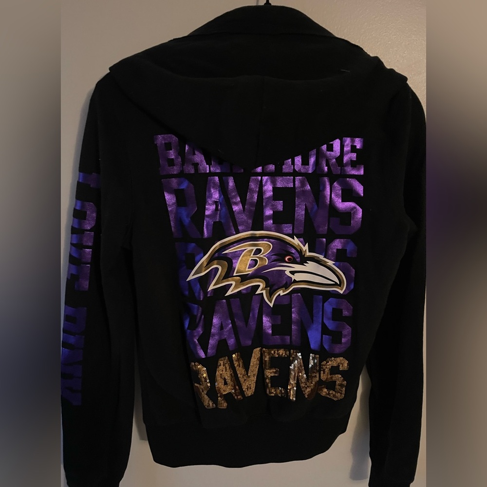 Victoria’s Secret PINK Baltimore Ravens Hoodie Size Small